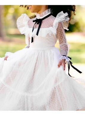 Princess me Niylarose ribbon dress size 5-6 years nwt